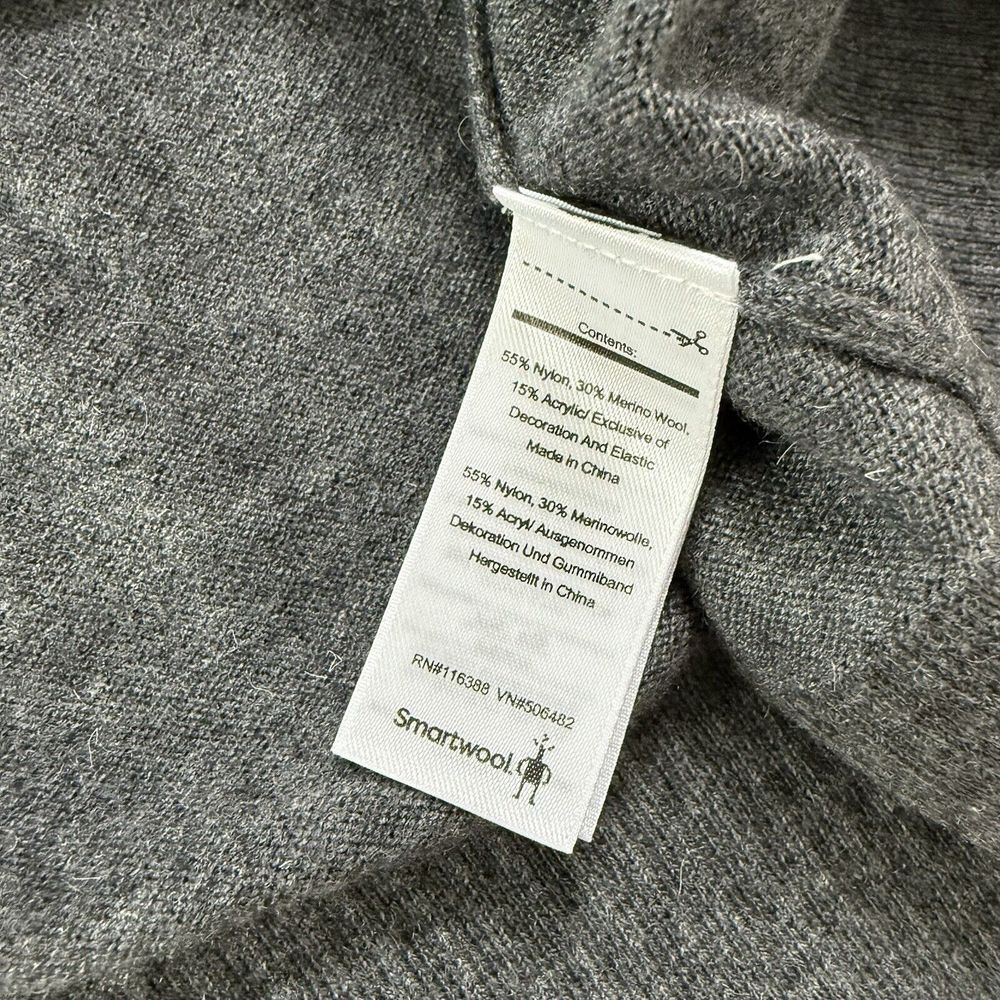 Smartwool Men's Crewneck Sweater - Gray - Picture 5 of 10